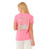 Camiseta Rip Curl Waikiki Standard Tee Mulher Bone