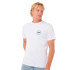 Camiseta Rip Curl Staple Hombre Blanco