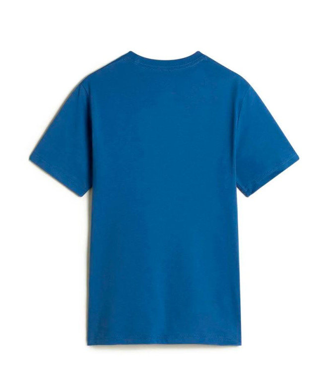 Camiseta Vans Left Chest True Azul Marino Niño