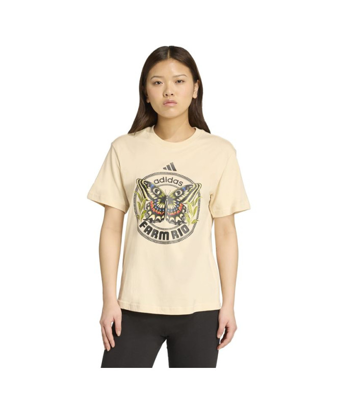 Camiseta de Fitness adidas Farm Gfx Tee Mulher...