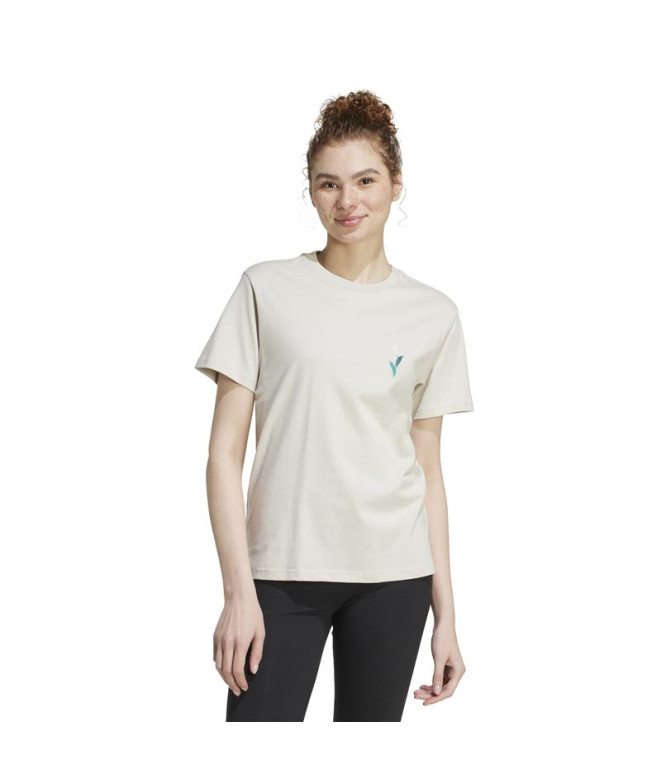 T-shirt adidas Tiro Femme Blanc