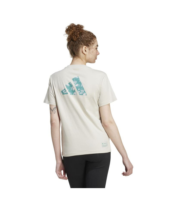 Camiseta adidas Tiro Mulher Branco