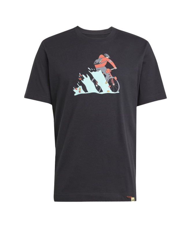 Camiseta adidas Ddl Bike Hombre Negro