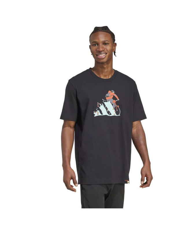 Camiseta adidas Ddl Bike Homem Preto