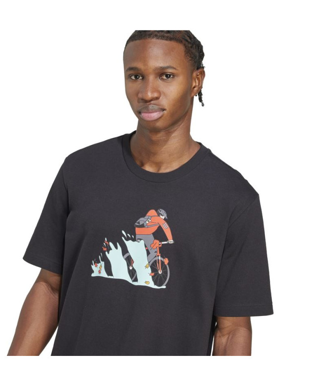 Camiseta adidas Ddl Bike Homem Preto