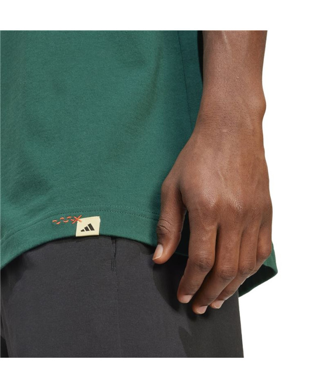 Camiseta adidas Ddl Skate Hombre Verde