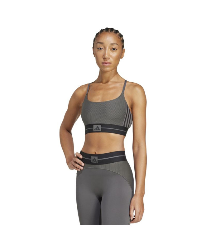 Brassiere de sport de Fitness adidas Hyg Rib...