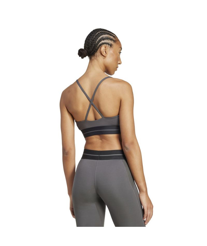 Sutiã esportivo de Fitness adidas Hyg Rib...