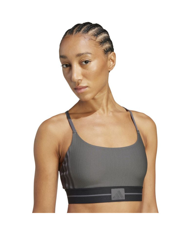 Brassiere de sport de Fitness adidas Hyg Rib...