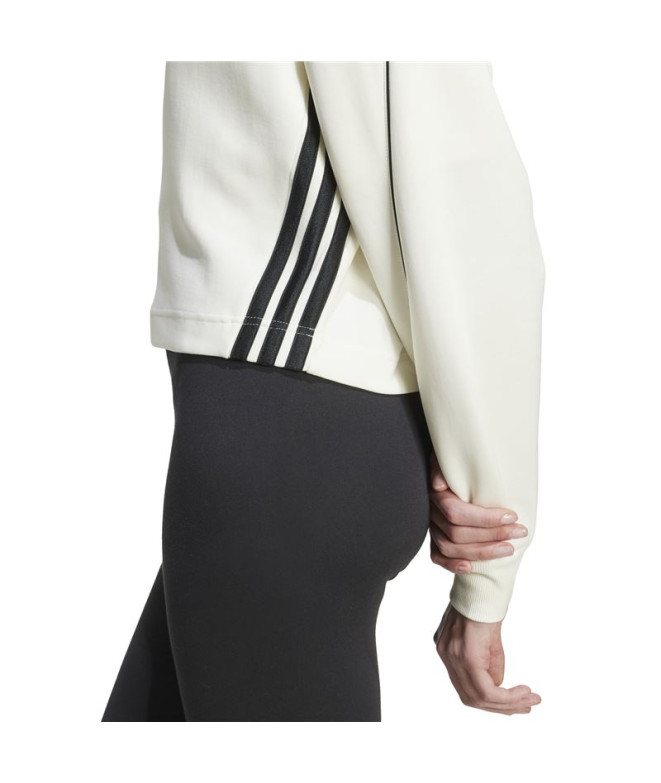 Sweat adidas Stadium Swt Femme Beige