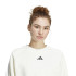 Sudadera adidas Stadium Swt Mujer Beige