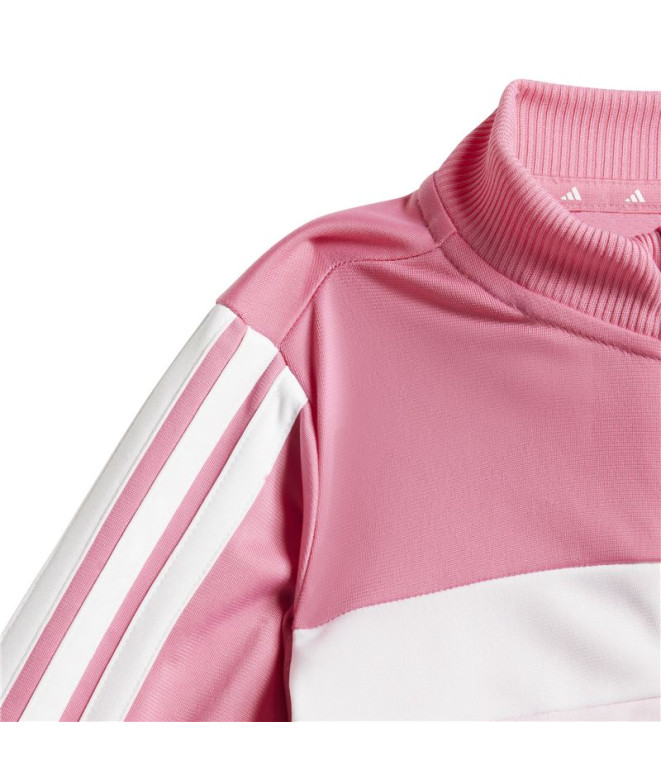 Chándal adidas 3Bandas Tib Ts Bebés Rosa