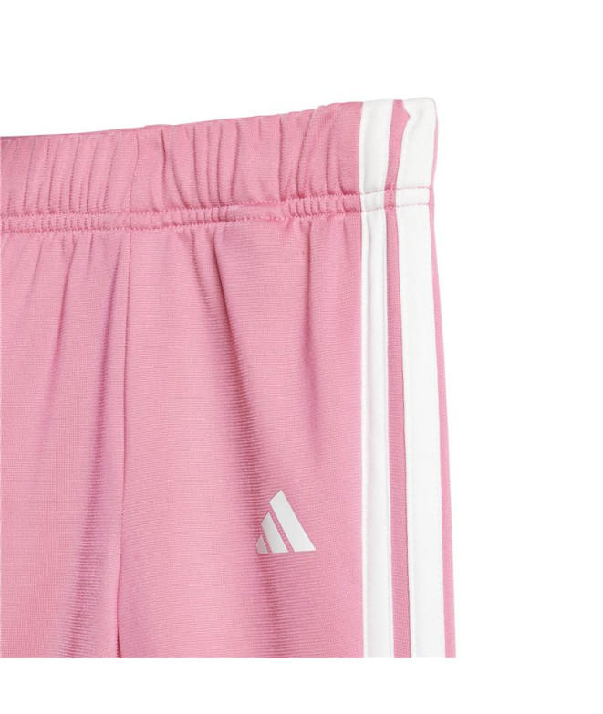 Fato de treino adidas 3Bandas Tib Ts Bebês Rosa