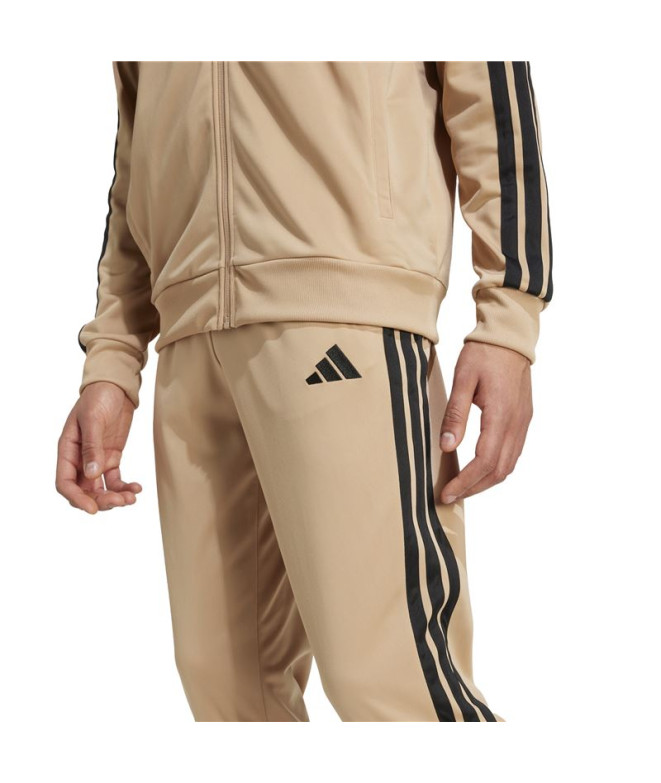 Fato de treino adidas 3 Bandas Tr Ts Homem Marrom