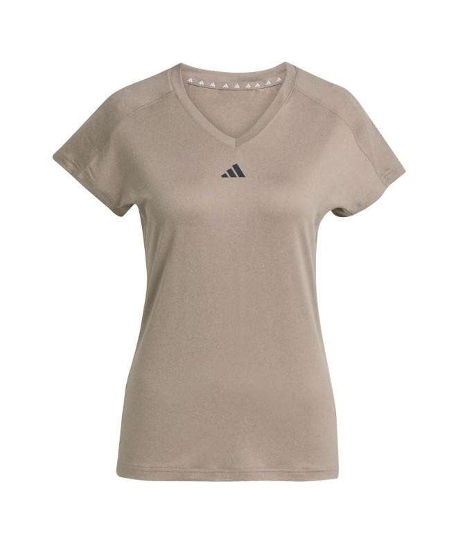 Camiseta de Fitness adidas We Min Mujer Marcal / Negro