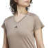 Camiseta de Fitness adidas We Min Mulher Marcal / Preto