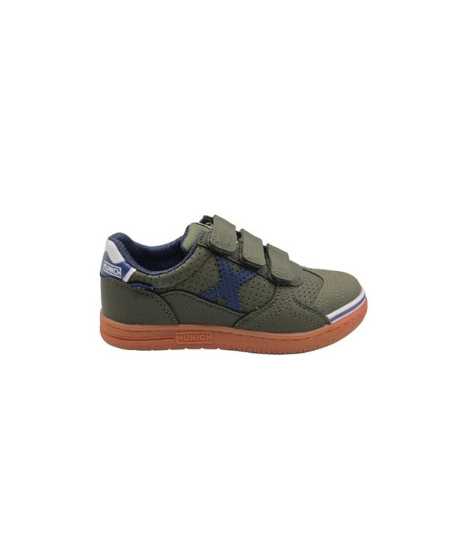 Chaussures Futsal Munich G-3 Kid Vco 445 Enfant Vert