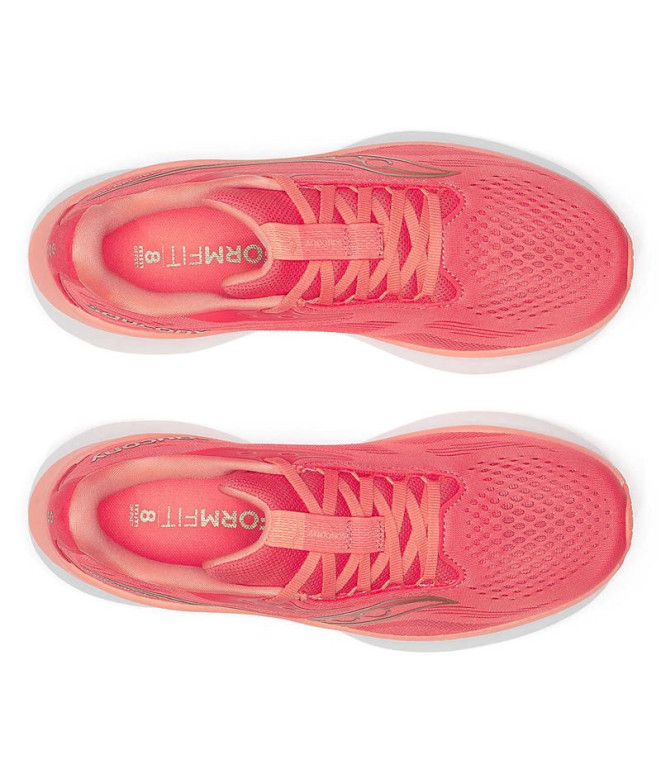 Chaussures de Running Saucony Ride 18 Femme...