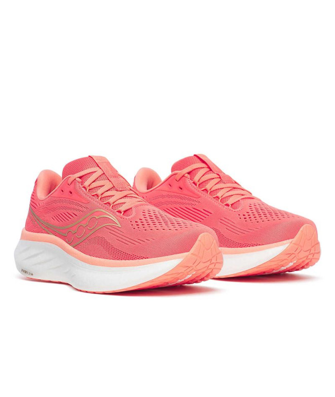 Chaussures de Running Saucony Ride 18 Femme...