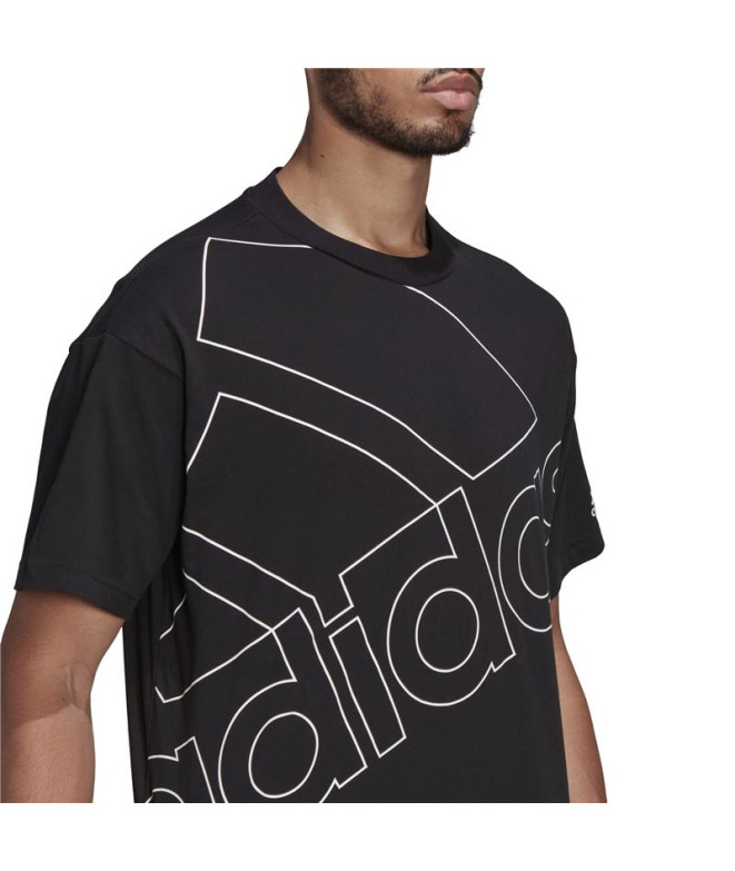 T-shirt de fitness adidas Logotipo gigante