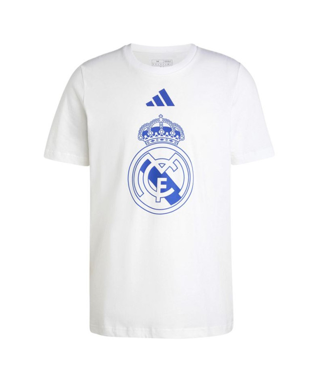 Camiseta de Fútbol adidas Real Madrid Dna Graphic Hombre Blanco