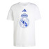 Camiseta de Fútbol adidas Real Madrid Dna Graphic Hombre Blanco