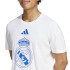 Camiseta de Fútbol adidas Real Madrid Dna Graphic Hombre Blanco