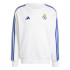 Sweat de Football adidas Real Madrid Dna Sweat Homme Blanc