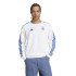Sudadera de Fútbol adidas Real Madrid Dna Sweat Hombre Blanco