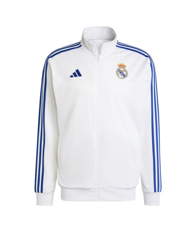 Sweat de Football adidas Real Madrid Dna Track Homme Blanc