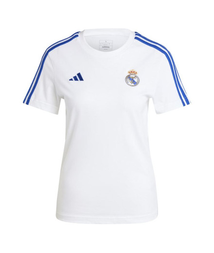Camiseta de Futebol adidas Real Madrid 3 Bandas Mulher...