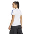 T-shirt de Football adidas Real Madrid 3 Bandes Femme Blanc