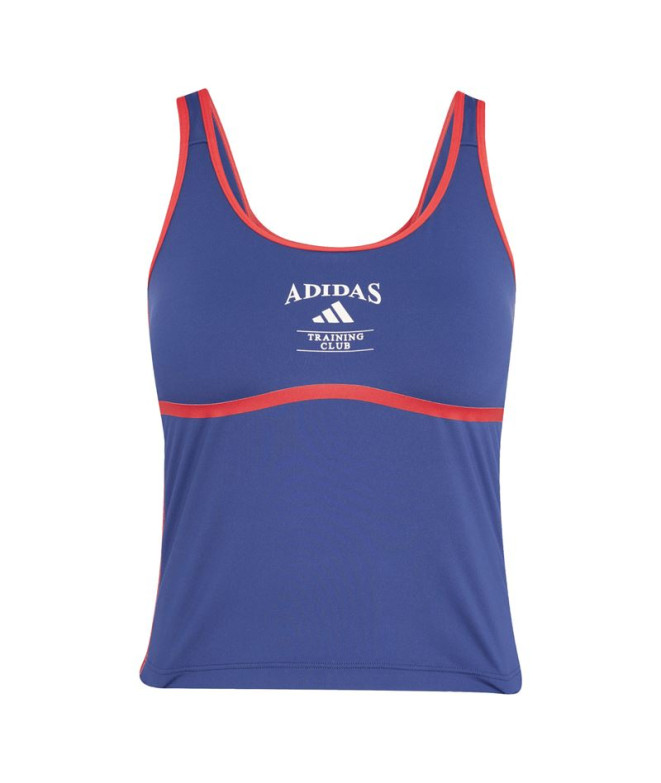 T-shirt de Fitness adidas Heritage Ls Tk Femme Bleu Foncé