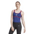 Camiseta de Fitness adidas Heritage Ls Tk Mujer Azul Oscuro