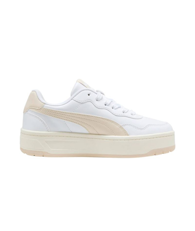 Chaussures Puma Court Lally Skye, Blanc-Alpin S, Femme