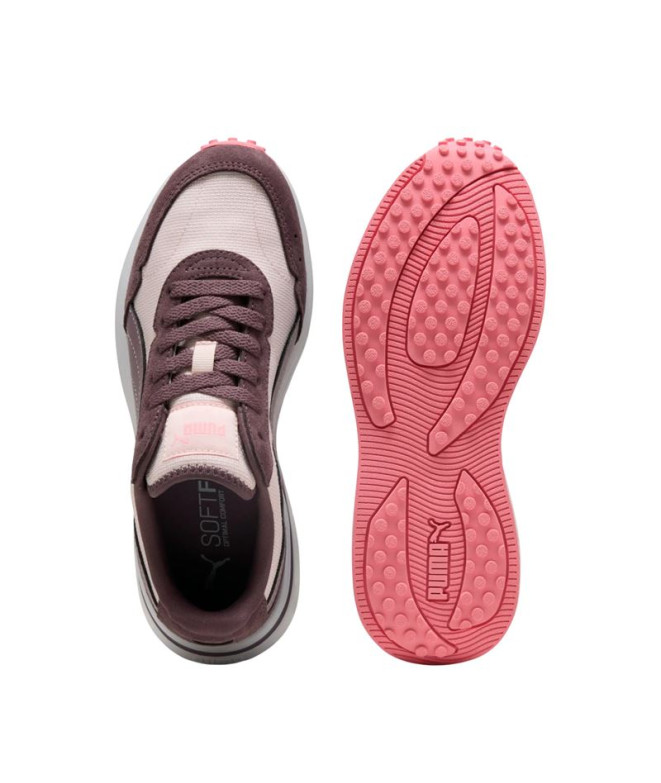 Zapatillas Puma R78 Glance,Jasmine Flower-Plum...