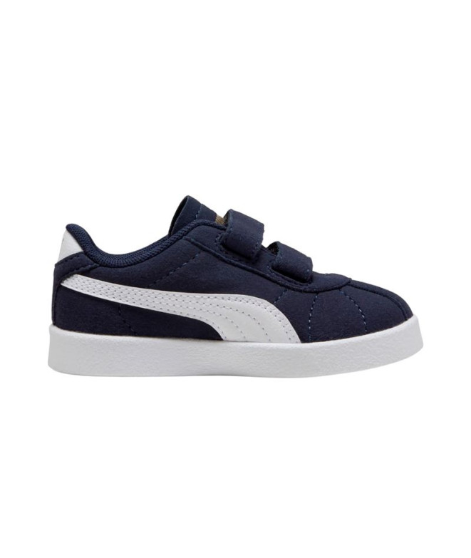Chaussures Puma Club Ii V Inf, Navy- Wh, Bébés