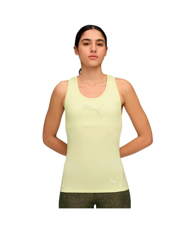 T-shirt de Fitness Puma W Tad Essentialsential Race, Gold Moon, Femme