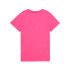 Camiseta de Fitness Puma W Tad Essentialsential Logo, Glowing Pink, Mulher