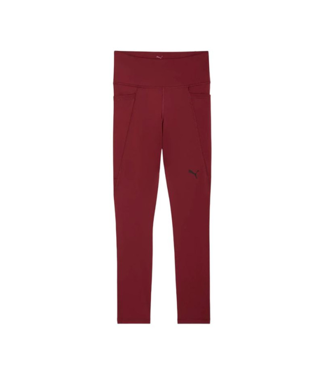 Mallas de Fitness Puma W Tad Essentialsential Tigh,Ruby Shimmer, Mujer