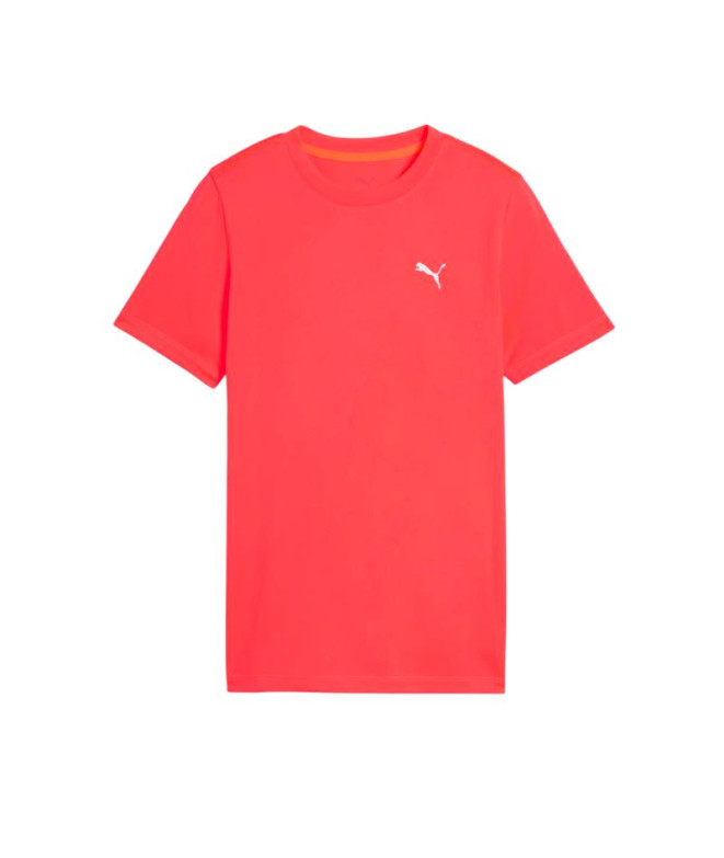 Haut Puma Tad Essentials B, Rouge Lumineux- Wh, Enfant