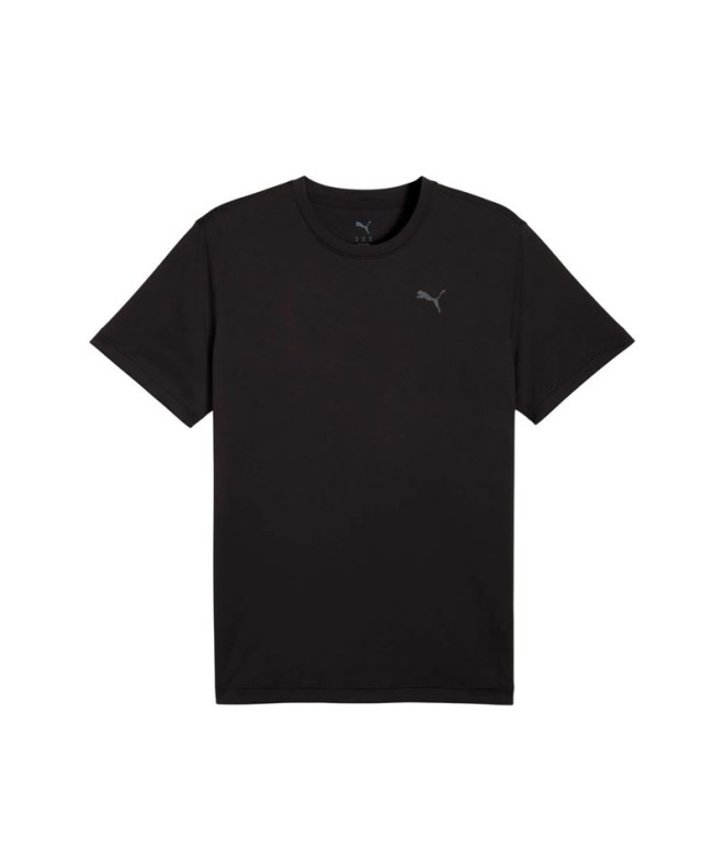 Camiseta de Running Puma Graphics Running Fas, Black-Q3 &, Hombre