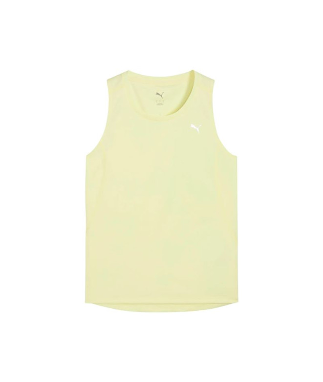T-shirt de Running Puma W Run Velocity Tank, Lune Dorée, Femme
