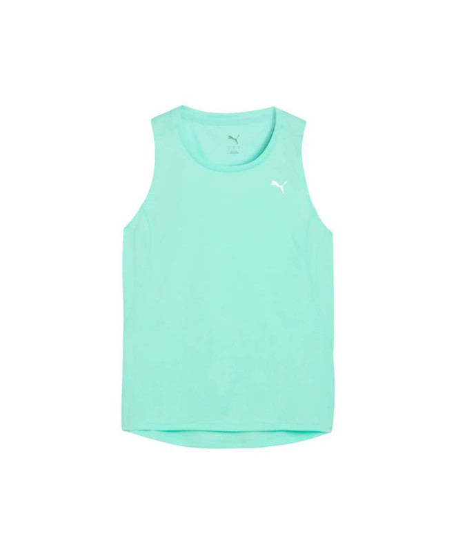 T-shirt de Running Puma W Run Velocity Tank, Mint Mel Femme