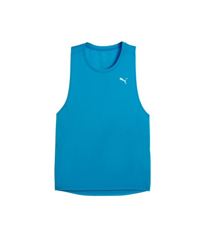 Camiseta de Running Puma M Run Velocity Tank,Speed Blue, Hombre