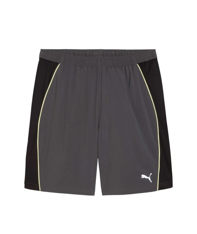 Pantalons de Running Puma M Run Velocity 7" Sh,Dusky Gray, Homme
