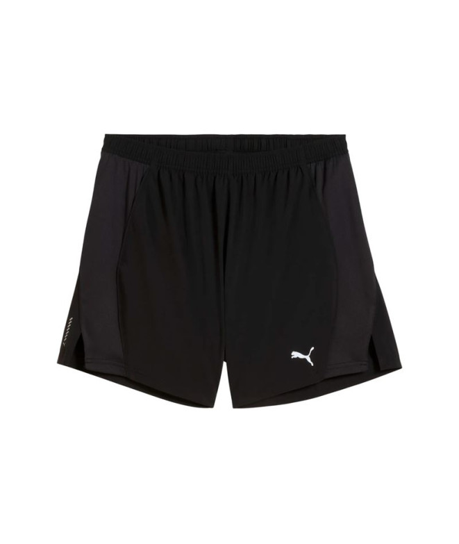 Pantalons de Running Puma M Run Velocity 5" Sh, Noir, Homme