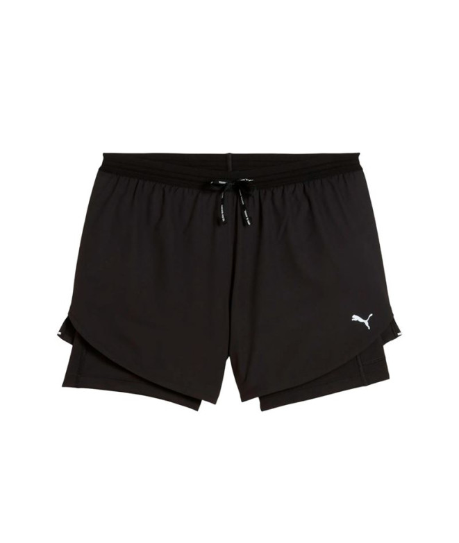 Pantalons de Running Puma W Run Ultraweave 2I, Noir, Femme
