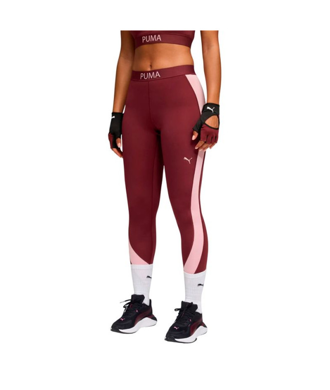 Mallas de Fitness Puma W Strong Colorb,Ruby...