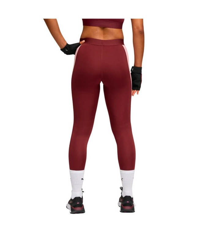 Mallas de Fitness Puma W Strong Colorb,Ruby...